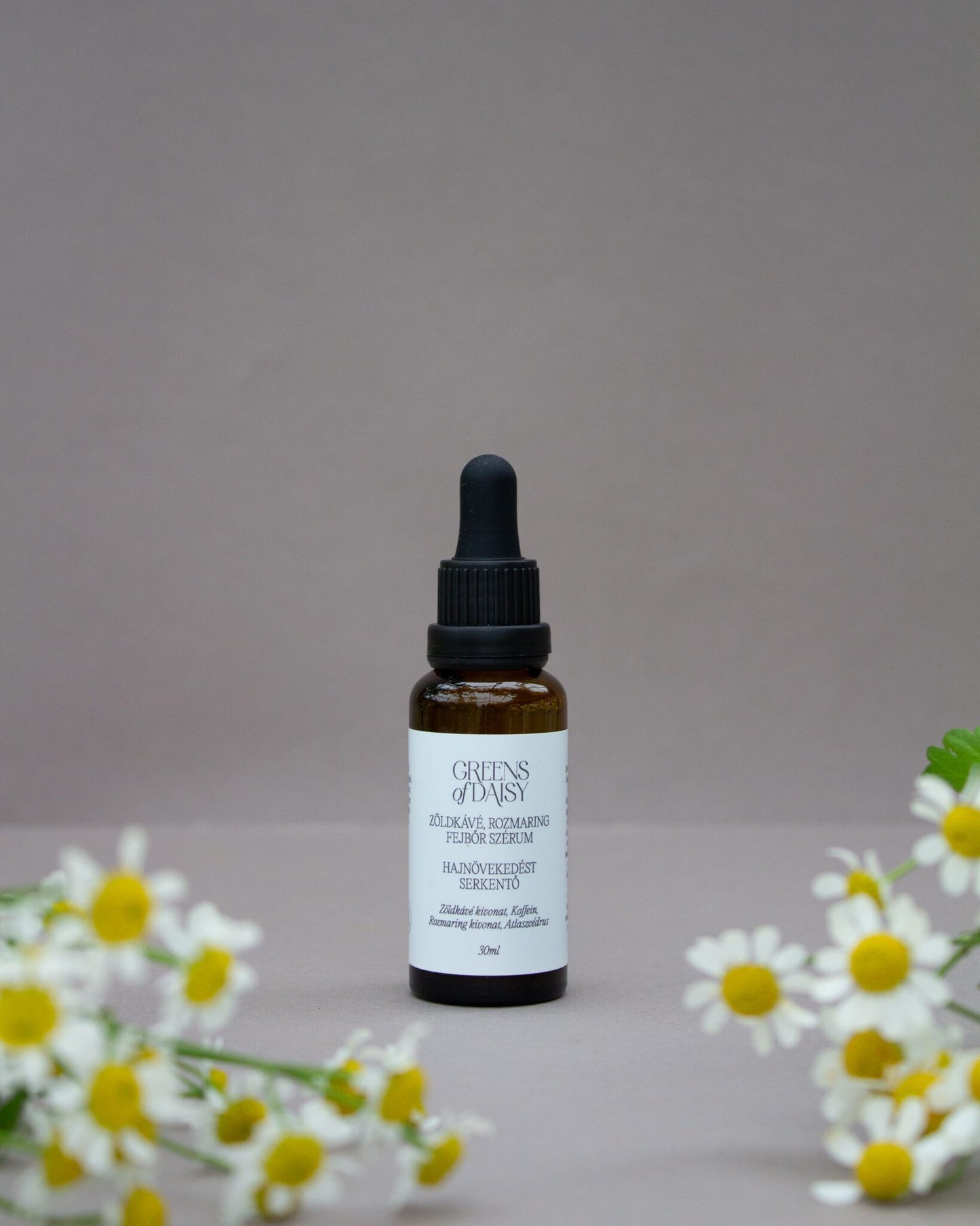 Zöldkávé és Rozmaring Fejbőr Szérum