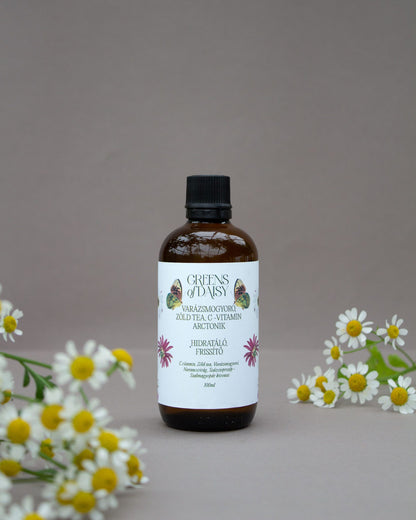 C-vitamin arctonik varázsmogyoróval, zöld teával