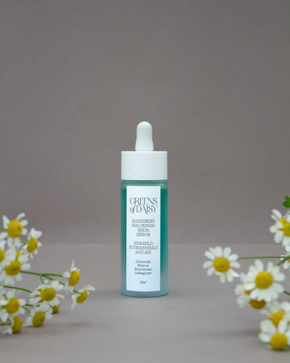 Hialuron szérum ibolya és szalmagyopár kivonattal