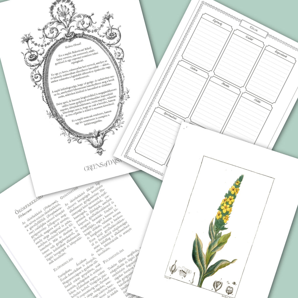 Greens  - Inspirációs Napló - LIMITÁLT