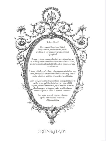 Greens  - Inspirációs Napló - LIMITÁLT