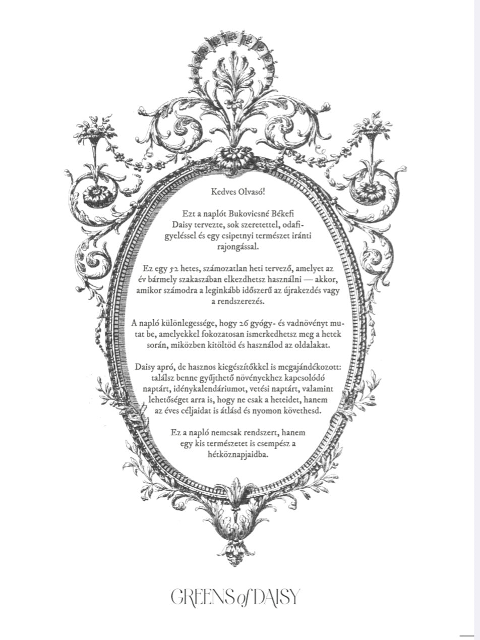 Greens  - Inspirációs Napló - LIMITÁLT